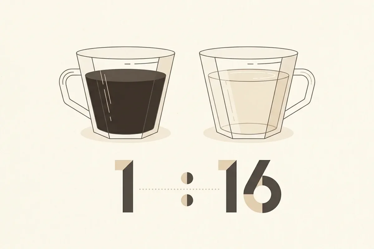 ratio cafe agua — CAFESSIO