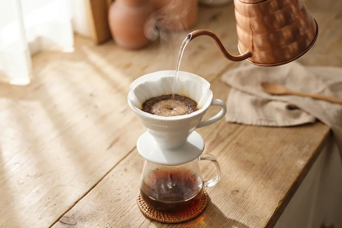 v60 pour top — CAFESSIO